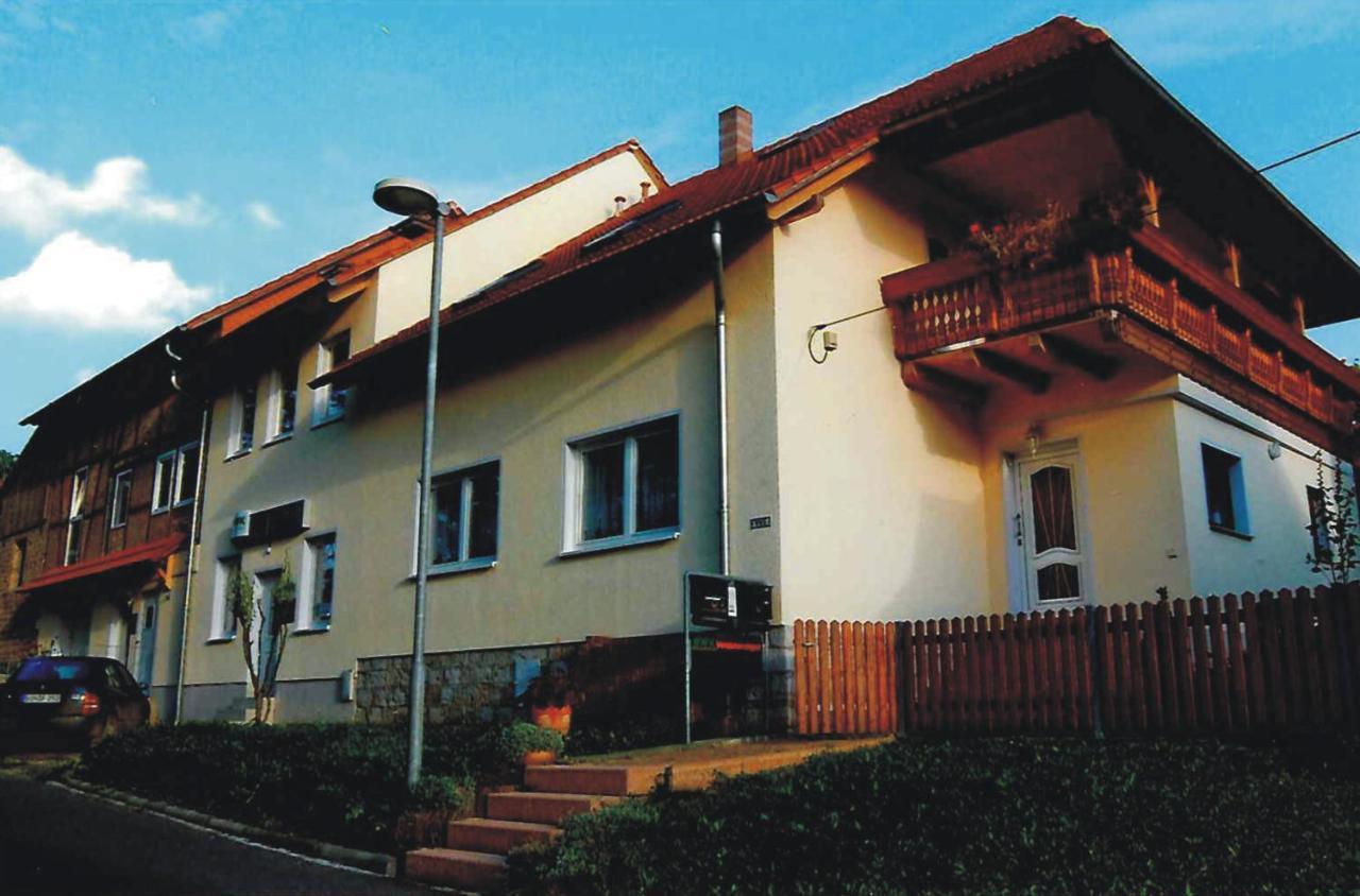Ferienwohnung Weisskopf Alkersleben Exteriör bild